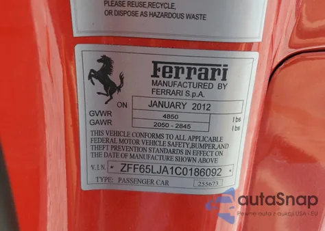 ZFF65LJA1C0186092